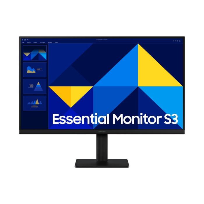 Monitor Profesional Samsung Essential Monitor S3 S24D300GAU/ 24"/ Full HD/ Negro Monitor Profesional Samsung Essential Monitor S3 S24D300GAU/ 24"/ Full HD/ Negro