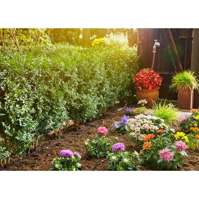 Gardena Micro-Drip-System S Kit de inicio para setos/hileras de plantas con 15 m de manguera 5