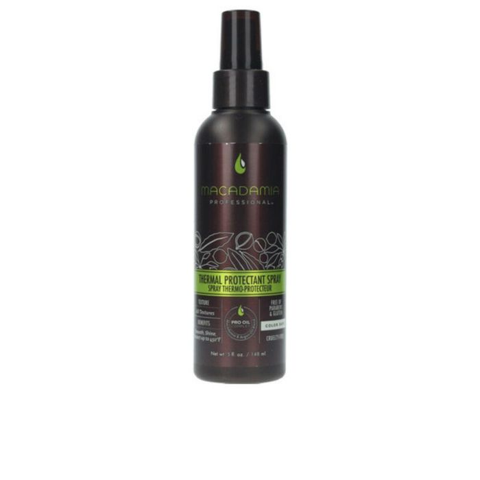 Macadamia Thermal Protectant Spray Pro Vegan 148ml - Protección Térmica hasta 232°C, Alisa y Da Brillo Macadamia Thermal Protectant Spray Pro Vegan 148ml - Protección Térmica hasta 232°C, Alisa y Da Brillo