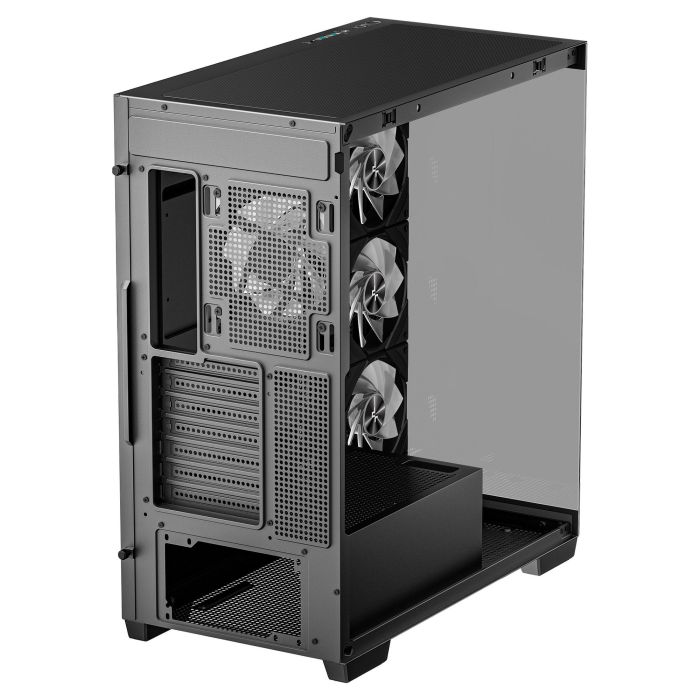 DeepCool CG580 4F, Midi Tower, ATX, ITX, micro ATX, Negro, 7 Ranuras, 3 Ventiladores, 140mm, 41cm GPU, 21cm PSU, 17.6cm CPU