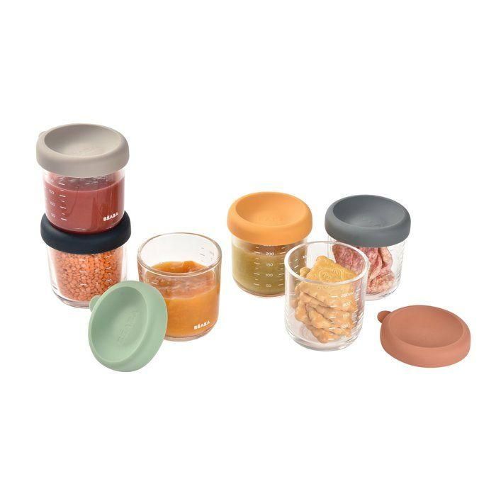 Beaba BEA1699584766863 Caja de 6 porciones de vidrio Sunrise de 250 ml 3