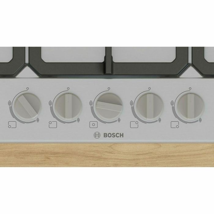 Bosch PGQ7B5K90 Placa de Gas Serie 4 de 5 Fuegos en Acero Inoxidable - 52 x 75 x 4,5 cm 12