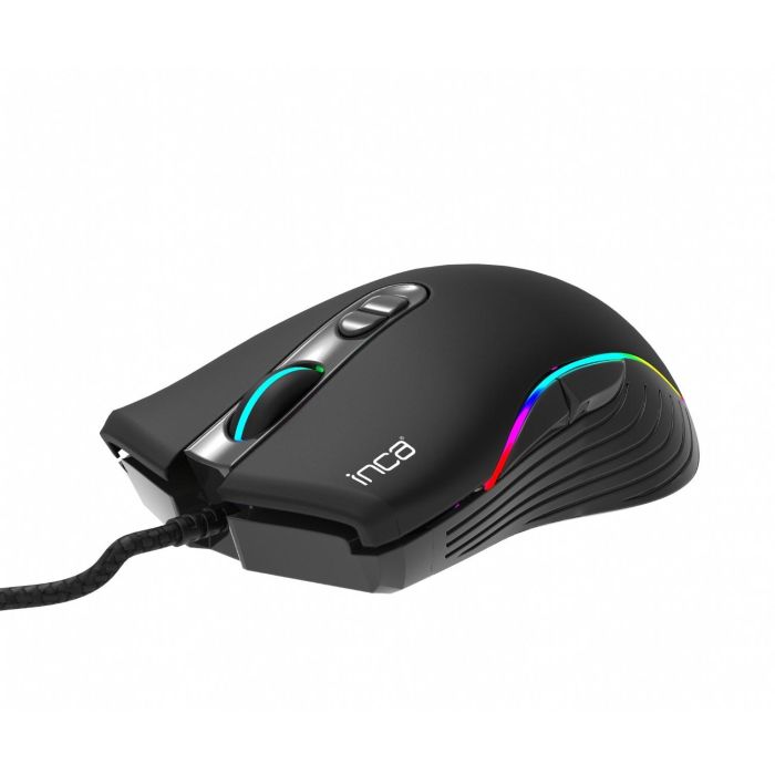 INCA Gaming Maus IMG-GT15 4800 DPI. RGB. 7 Tasten. USB. SW retail 3 INCA Gaming Maus IMG-GT15 4800 DPI. RGB. 7 Tasten. USB. SW retail 3