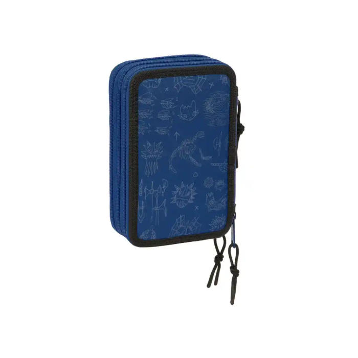 Safta Plumier Triple Como Entrenar A Tu Dragon 37 Piezas 12,5x19,5x5,5cm 1