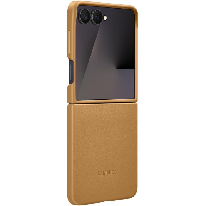 Samsung EF-VF766PAEGWW Funda para Galaxy Flip 7 Camel Marrón 3