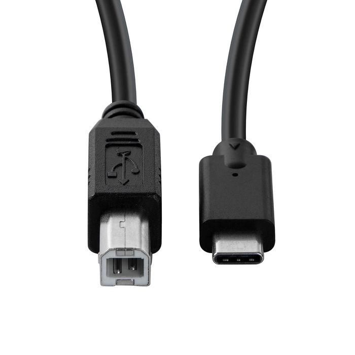 MicroConnect Cable USB-C a USB 2.0 B, 1,8m, hasta 0,48 Gbit/s 1