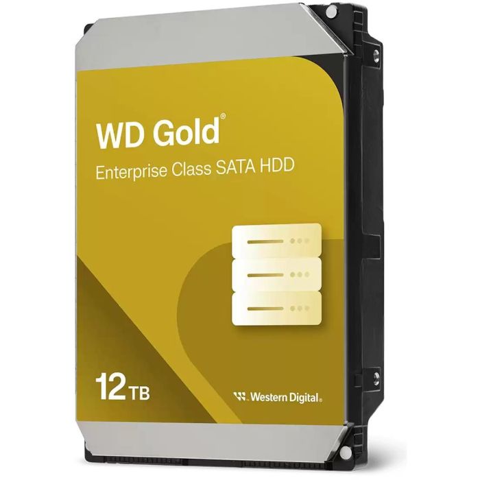 Western Digital WD122KRYZ WD Gold Disco Duro 12TB 7200RPM 512MB 3.5" Serial ATA III para Servidor/Estación de trabajo