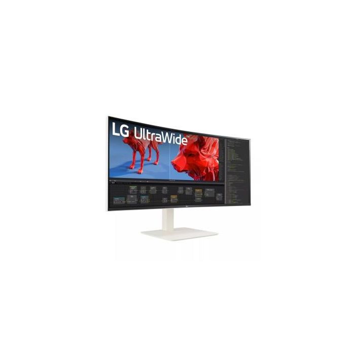 LG 38WR85QC-W Monitor Curvo 38" WQHD+ 3840x1600, Nano IPS, 144 Hz, 1ms, USB-C 90W, HDMI, DP 2