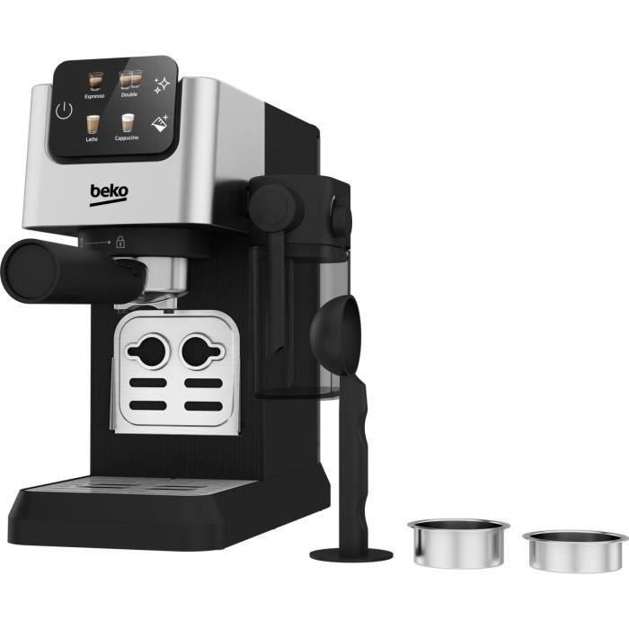 Cafetera espresso manual - BEKO - CEP5304X - 1628 W - 1,1 L - Plata 4 Cafetera espresso manual - BEKO - CEP5304X - 1628 W - 1,1 L - Plata 4