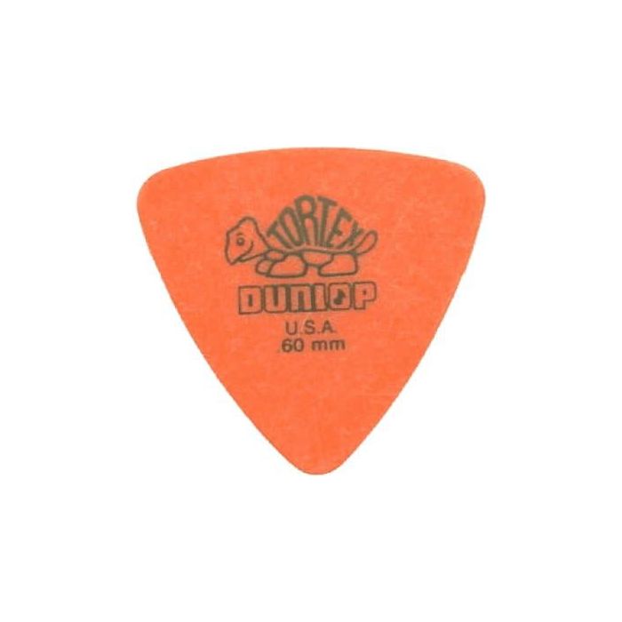 Dunlop Pack 6 Unidades Tortex / Triangle Púas de Guitarra 0,60mm