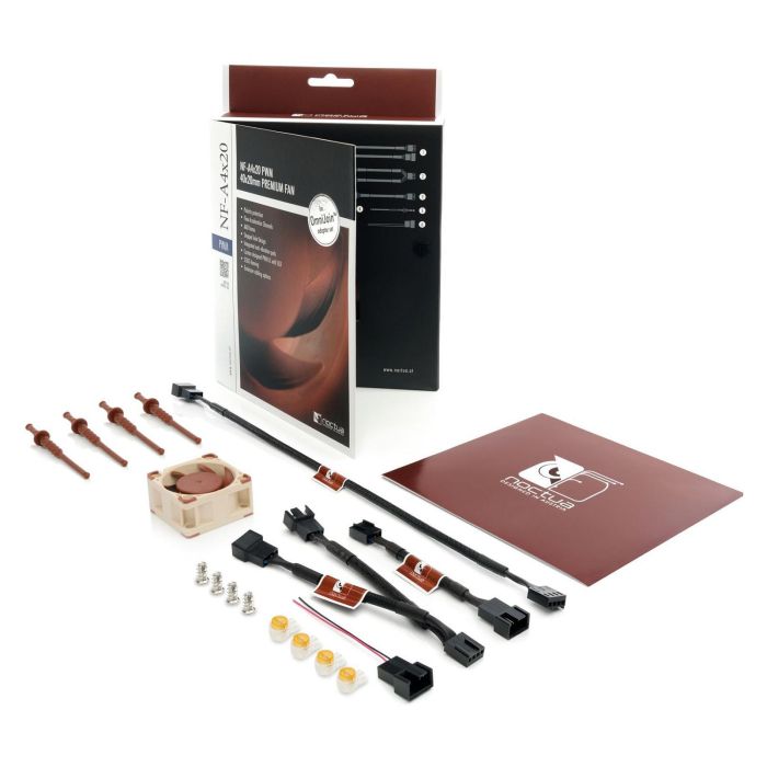 Noctua NF-A4x20 PWM Fan - 40mmNF-A4x20 PWM, Computer case, 3