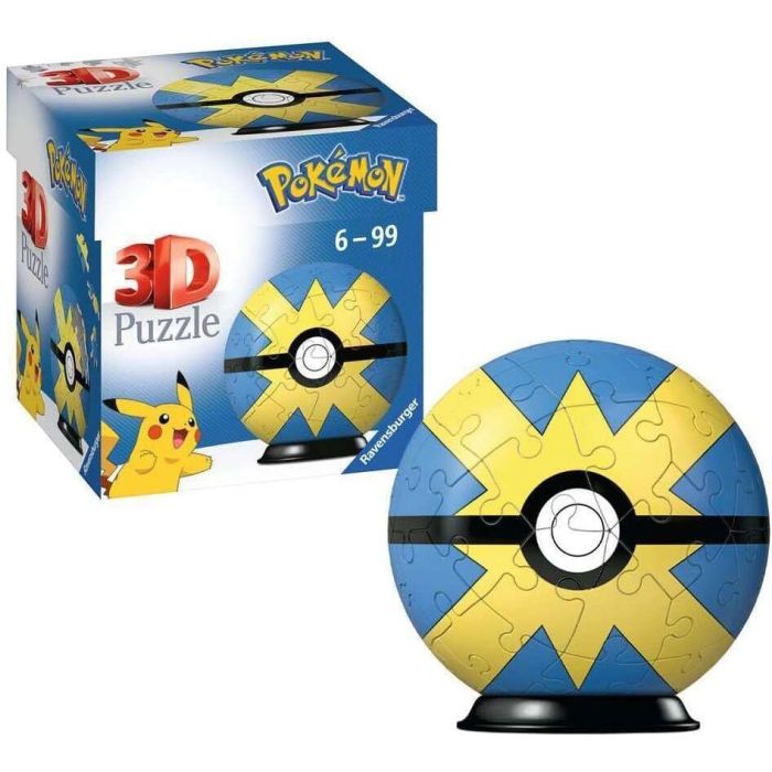 Puzzle 3D Poke Ball Pokemon 54pzs 0 Puzzle 3D Poke Ball Pokemon 54pzs 0