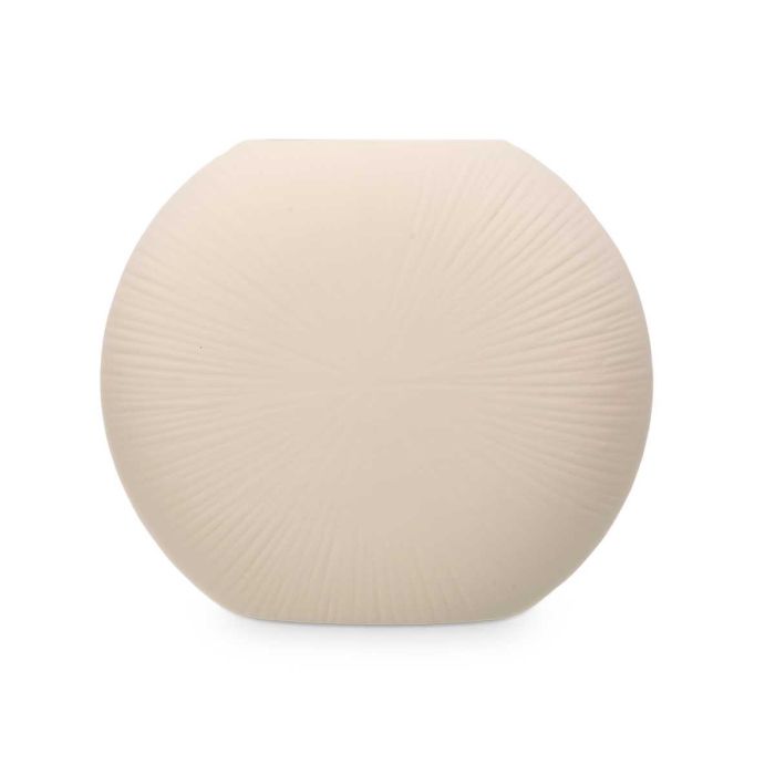 Jarron Ceramica Circular 29Cm Beige Giftdecor (4 Unidades) 2 Jarron Ceramica Circular 29Cm Beige Giftdecor (4 Unidades) 2