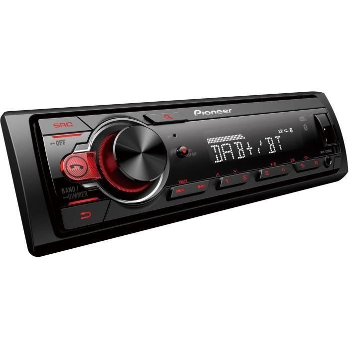 Pioneer MVH-330DAB Autorradio Digital con Receptor de Medios, Sintonizador DAB+, Conexión USB, Entrada Auxiliar y Bluetooth para Coche 1 Pioneer MVH-330DAB Autorradio Digital con Receptor de Medios, Sintonizador DAB+, Conexión USB, Entrada Auxiliar y Bluetooth para Coche 1