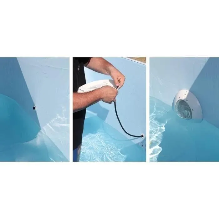 Ubbink Foco LED 350 Blanco para Piscinas de Madera, ABS, 24W, IP68, 12V AC 4 Ubbink Foco LED 350 Blanco para Piscinas de Madera, ABS, 24W, IP68, 12V AC 4