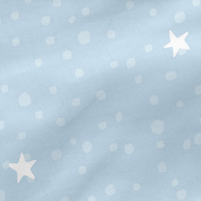 Saco Nórdico sin Relleno HappyFriday Basic Kids Little star Azul 90 x 200 cm 1