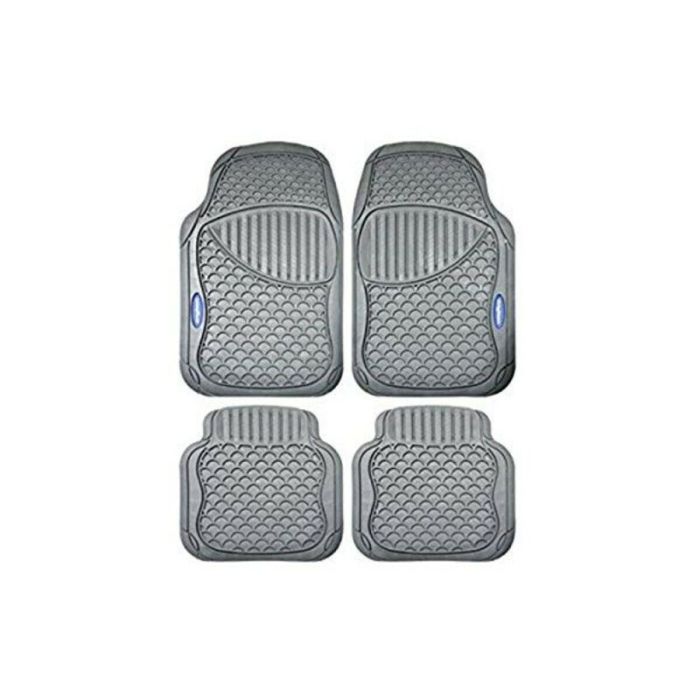 Goodyear GOD9021 Alfombra Goma Gris 4 Piezas para MB Clase E W211/S211 (2002-2009) Resistencia Alta Antideslizante Vainilla 2