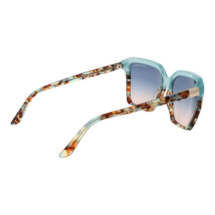 Guess By Marciano GM00009 Gafas de Sol Mujer Cuadradas Acetato Azul Havana Lente 58 mm 1