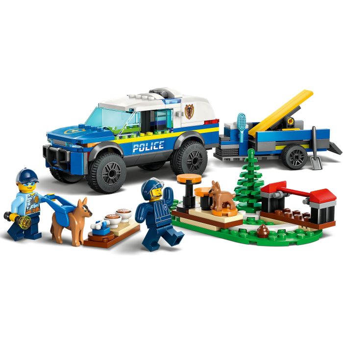 LEGO City Entrenamiento Móvil para Perros Policía Juego de Construcción 197 Piezas para Niños y Niñas a partir de 5 Años 5