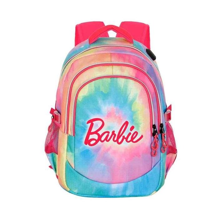 Karactermania Mochila Barbie Run. Plus Fan Tie Dye 44x34x21 cm, Gran Capacidad, 3 Compartimentos, Puerto USB, Ripstop 5 Karactermania Mochila Barbie Run. Plus Fan Tie Dye 44x34x21 cm, Gran Capacidad, 3 Compartimentos, Puerto USB, Ripstop 5