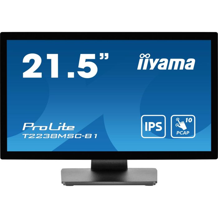 IIYAMA T2238MSC-B1 Monitor táctil 21.5" (54.5cm) Full HD 16:9 M-Touch HDMI+DP+USB para TPV Retail 1 IIYAMA T2238MSC-B1 Monitor táctil 21.5" (54.5cm) Full HD 16:9 M-Touch HDMI+DP+USB para TPV Retail 1