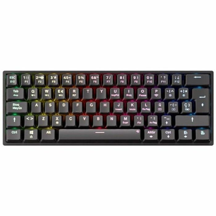 Teclado Inalámbrico Newskill Negro Qwerty Español