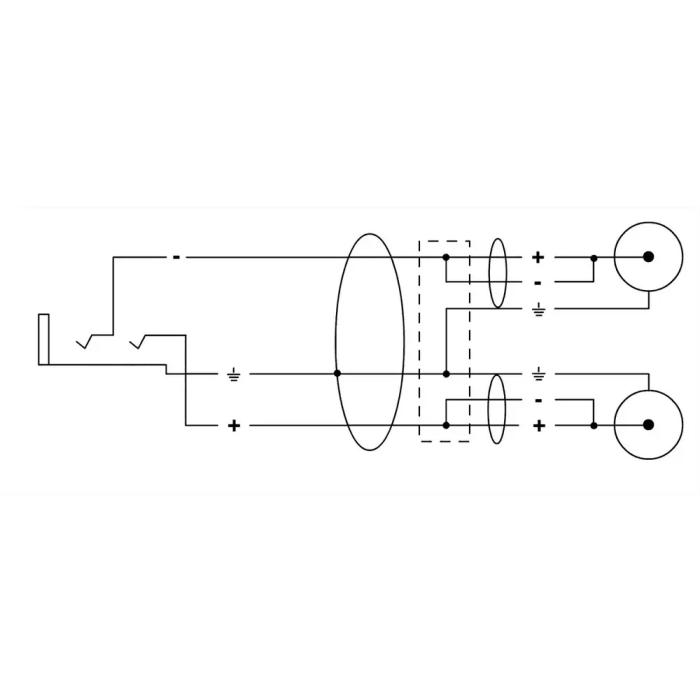 Cordial Cable Y Minijack Hembra Stereo/2 Rca 30 Cm 1