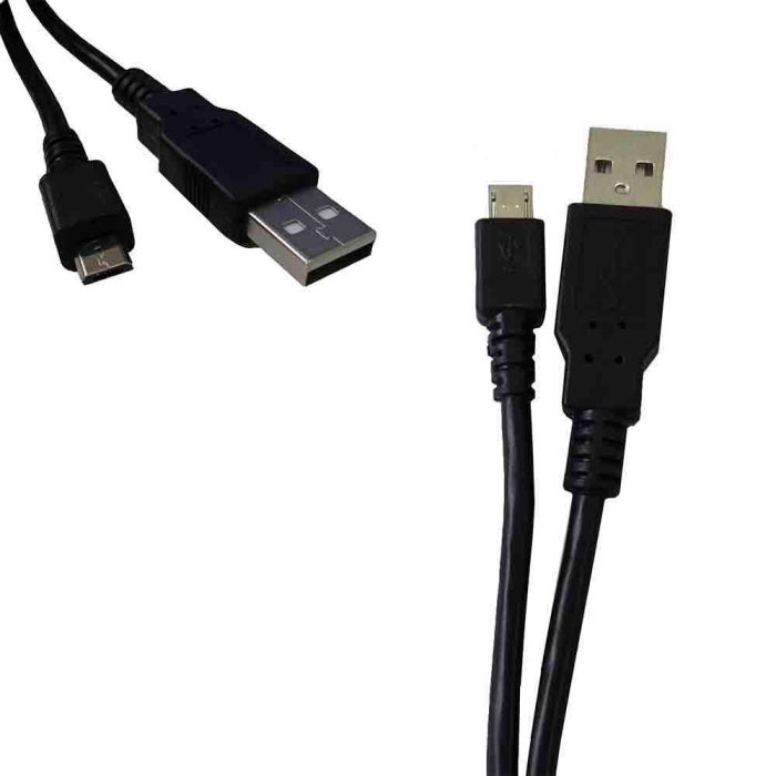 Edm Cable USB a micro USB 1,8m negro compatible Samsung, Sony, Huawei, LG 0 Edm Cable USB a micro USB 1,8m negro compatible Samsung, Sony, Huawei, LG 0