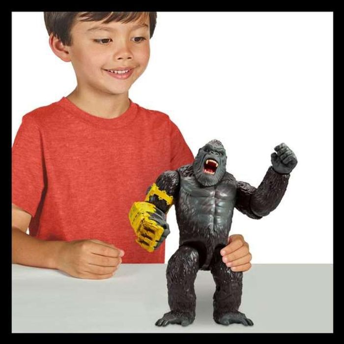 Famosa Figura Gxx Giant King Kong con Accesorios y Diferentes Puntos de Articulación 28 cm 1