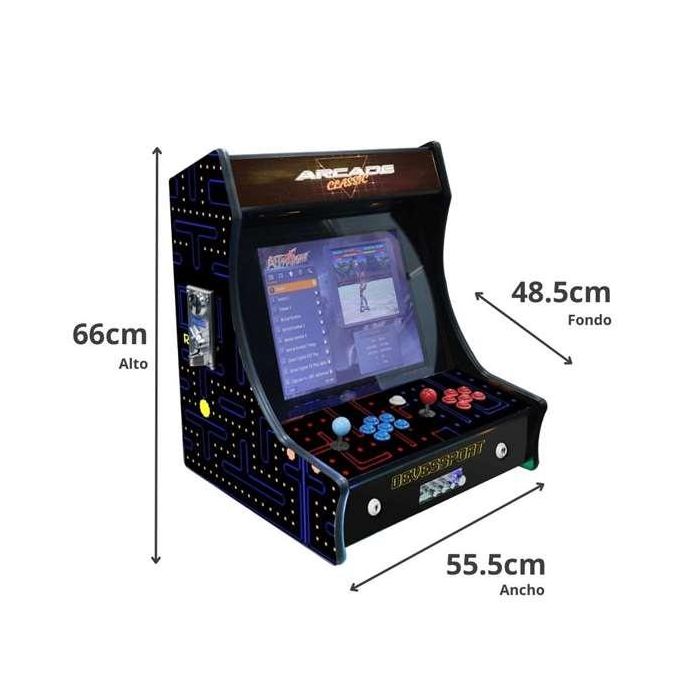 Consola juegos arcade con 19 pulgadas 2 jugadores. 2 Consola juegos arcade con 19 pulgadas 2 jugadores. 2