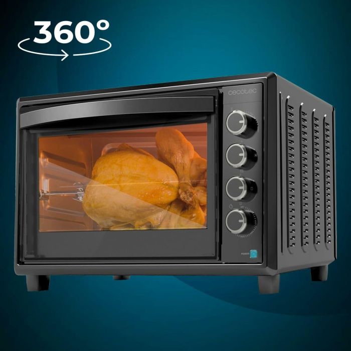 Cecotec Bake&Toast 6090 Black Gyro 60 L 2200 W Negro Parrilla 13 Cecotec Bake&Toast 6090 Black Gyro 60 L 2200 W Negro Parrilla 13