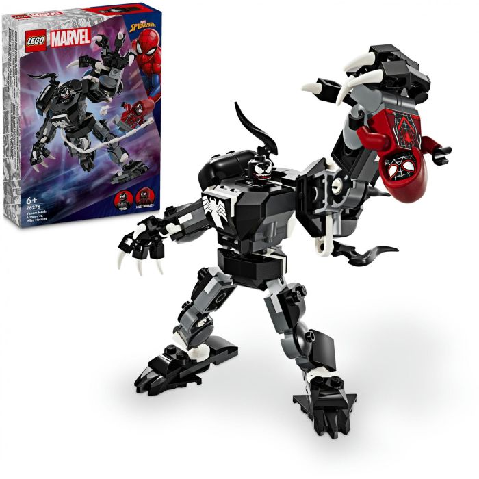 LEGO 76276 Marvel Armadura robótica de Venom contra Miles Morales, juguete de construcción con minifiguras 13 LEGO 76276 Marvel Armadura robótica de Venom contra Miles Morales, juguete de construcción con minifiguras 13