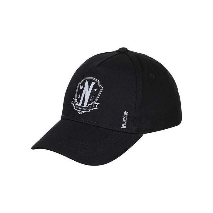 Karactermania Gorra Infantil Miércoles Original 20 x25 x14 cm Algodón Ajustable 5 Karactermania Gorra Infantil Miércoles Original 20 x25 x14 cm Algodón Ajustable 5