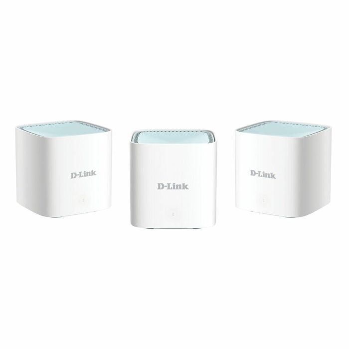 D-Link M15 AX1500 Wi-Fi 6 Sistema de Malla para Todo el Hogar con Asistencia IA, Cobertura Extendida y Control Parental Avanzado