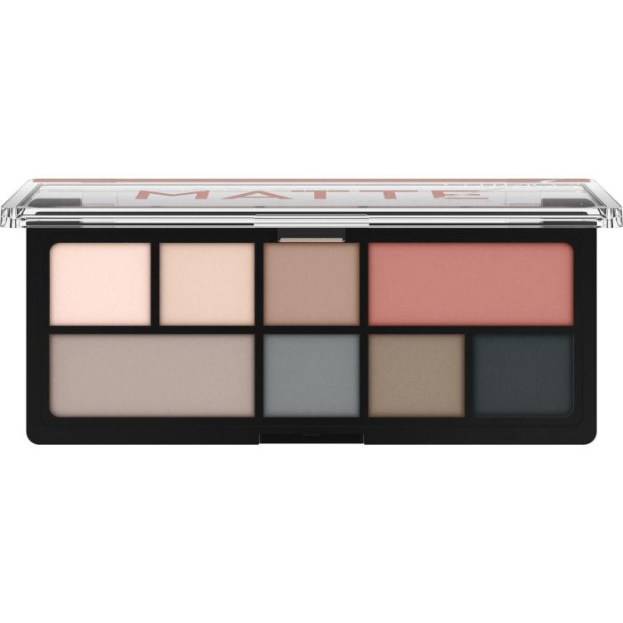 Catrice Paleta de Sombras de Ojos The Dusty Matte Acabado Mate Alta Pigmentación Textura Suave Fácil Aplicación y Difuminado Cruelty Free 9 g