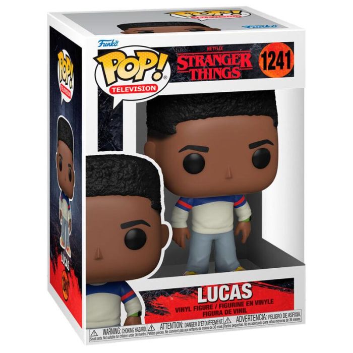 Funko Pop Stranger Things Temporada 4 Lucas Nº 1241 - Caja Original 1 Funko Pop Stranger Things Temporada 4 Lucas Nº 1241 - Caja Original 1