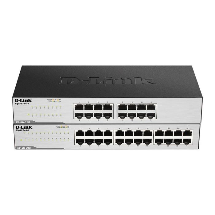 D-Link GO-SW-24G Switch Gigabit de 24 Puertos 10/100/1000 Mbps 2