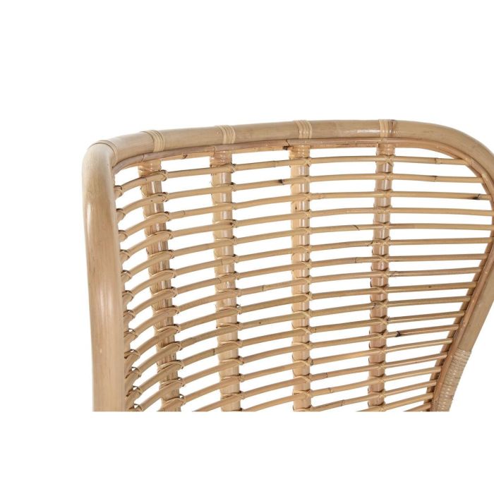 DKD Home Decor Silla Balines de Bambú y Ratan Natural 74x99x76 cm Altura Asiento 44 cm 3