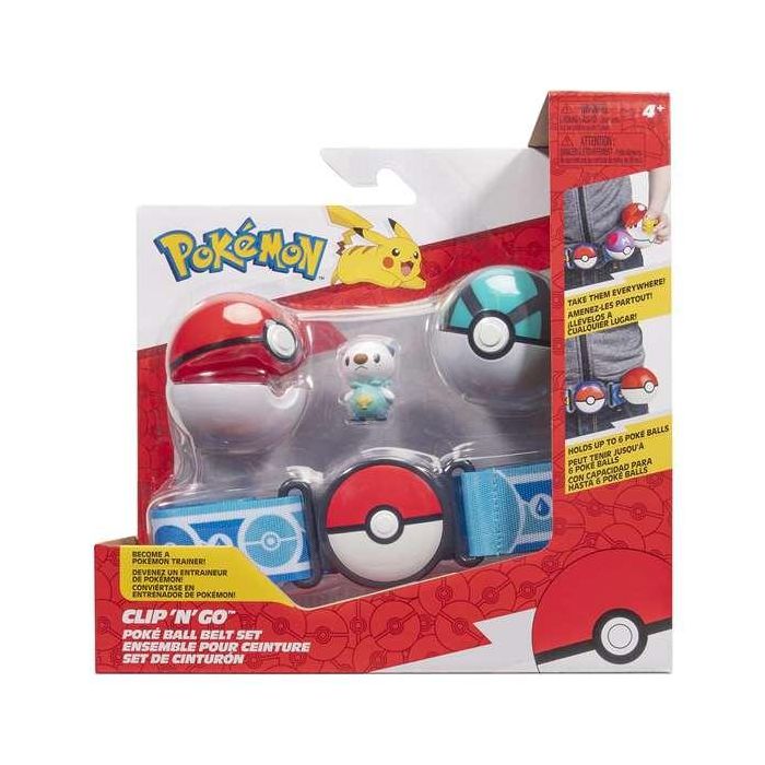 Cinturon pokemon clip 'n' go ¡con capacidad para 6 pokeballs! incluye 2 pokeball y 1 figura - modelos surtidos 6 Cinturon pokemon clip 'n' go ¡con capacidad para 6 pokeballs! incluye 2 pokeball y 1 figura - modelos surtidos 6