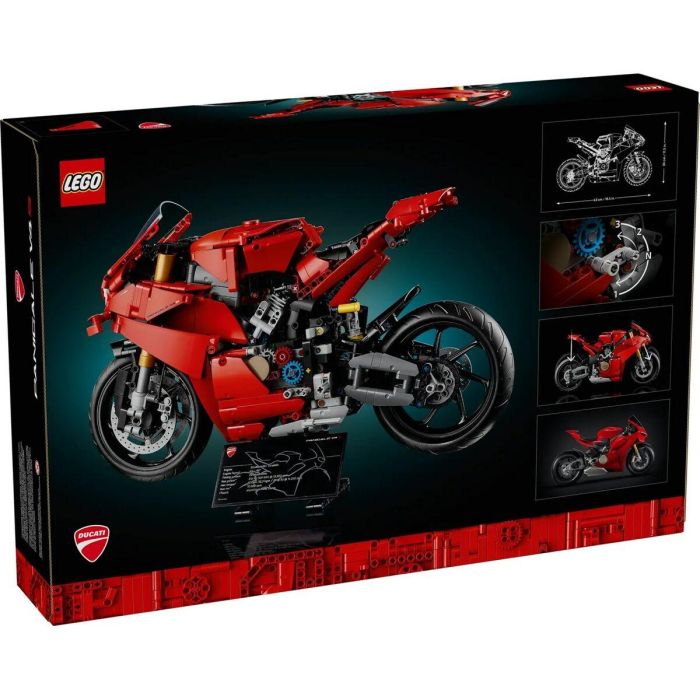 LEGO 42202 Technic Ducati Panigale V4 S Motocicleta para Construir para Adultos 8 LEGO 42202 Technic Ducati Panigale V4 S Motocicleta para Construir para Adultos 8