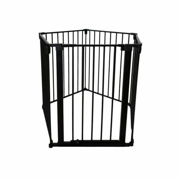 Nordlinger Pro Cortafuegos plegable con portillo para chimeneas y estufas - protección contra incendios Nordlinger Pro Cortafuegos plegable con portillo para chimeneas y estufas - protección contra incendios