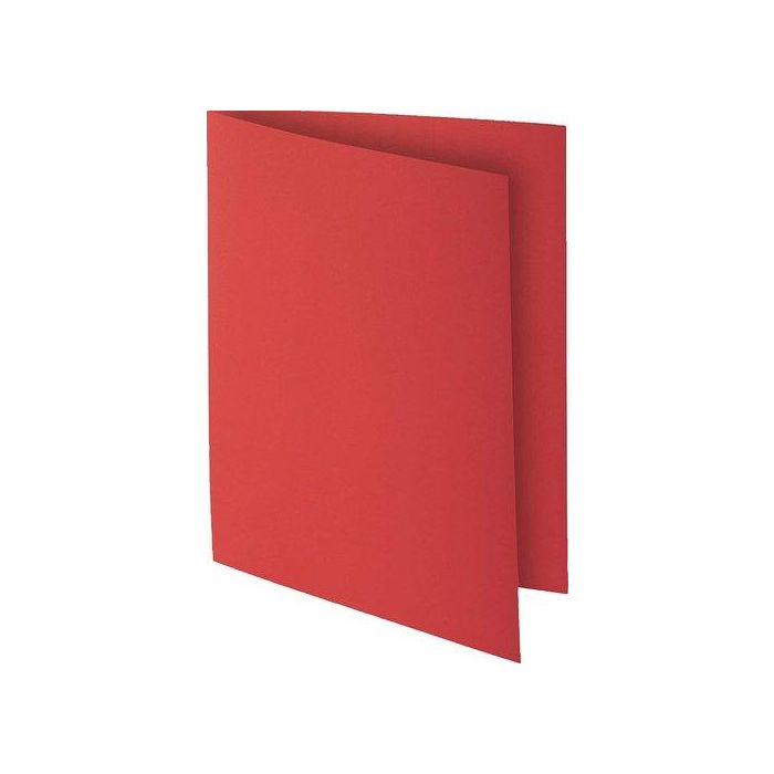Subcarpeta Exacompta Rock´S 80 80G A4 Rojo Paquete De 100