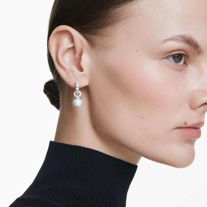 Pendientes Mujer Swarovski 5691716 Plateado 1 Pendientes Mujer Swarovski 5691716 Plateado 1