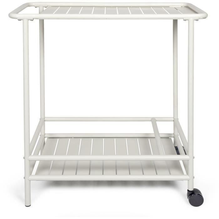 Carrito de jardín - LIVOO - GS163C - 61 x 42 cm - Blanco Carrito de jardín - LIVOO - GS163C - 61 x 42 cm - Blanco