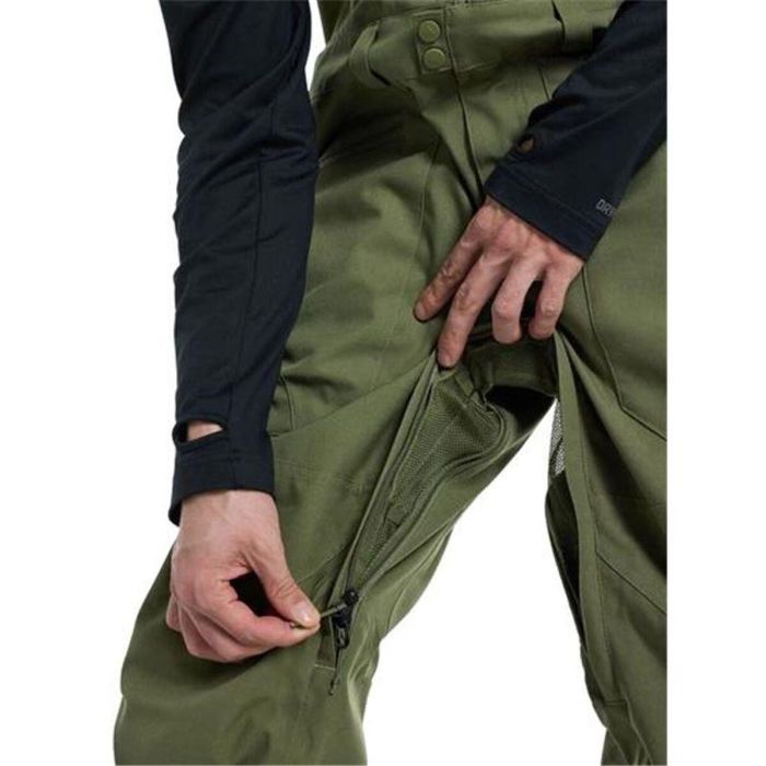 Pantalones para Nieve Burton Reserve Bib Verde Hombre M 2