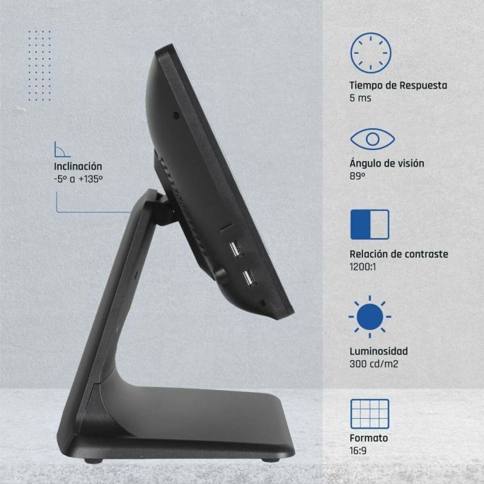 All in One iggual IGG320204 15,6" Quad Core Intel Celeron J4125 4 GB RAM 128 GB SSD 9