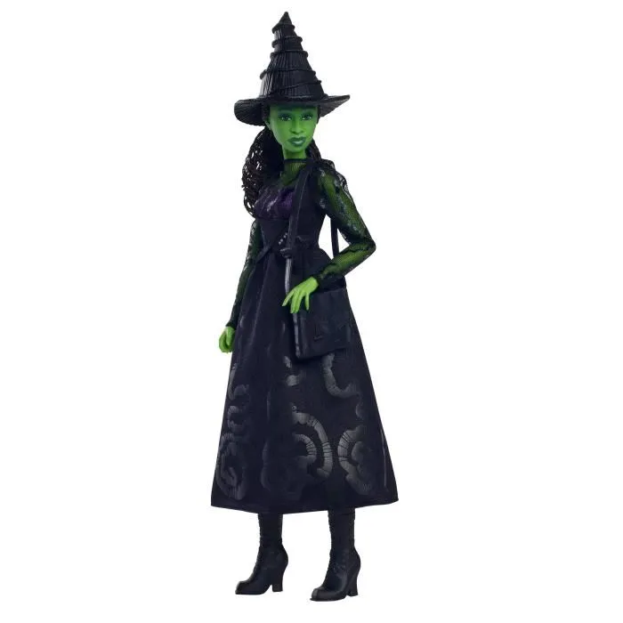 Mattel Muñeca Elphaba Thropp HXT62 Wicked inspirada en el musical 4