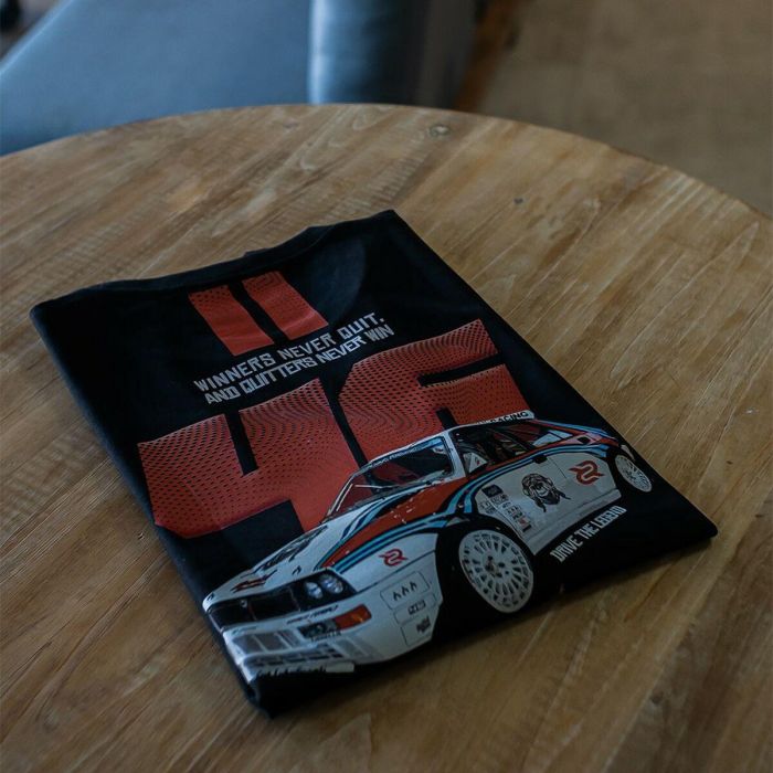 Radikal Revolution RKLDI101S Camiseta Lancia Delta Integrale Rally Legendario "Winners Never Quit" 46 Victorias Competición Talla S 6 Radikal Revolution RKLDI101S Camiseta Lancia Delta Integrale Rally Legendario "Winners Never Quit" 46 Victorias Competición Talla S 6