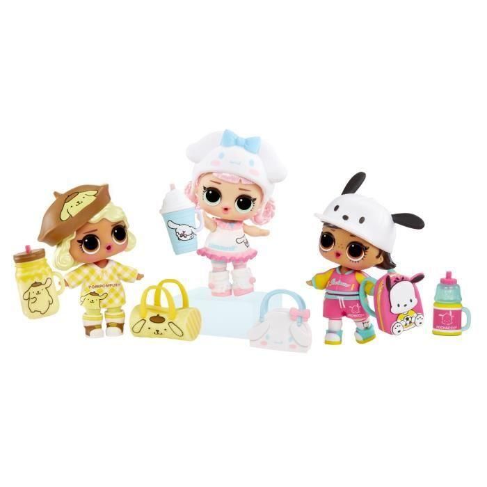 Muñecas LOL Surprise Loves Hello Kitty Tots 7,5 cm - A partir de 3 años 3 Muñecas LOL Surprise Loves Hello Kitty Tots 7,5 cm - A partir de 3 años 3