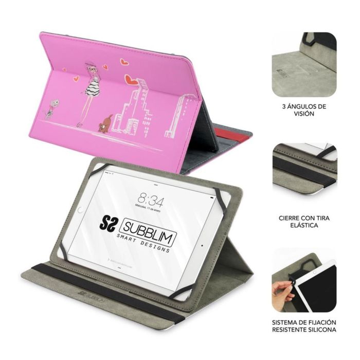 SUBBLIM SUB-CUT-4TC004 funda para tablet 25,6 cm (10.1") Folio 1 SUBBLIM SUB-CUT-4TC004 funda para tablet 25,6 cm (10.1") Folio 1
